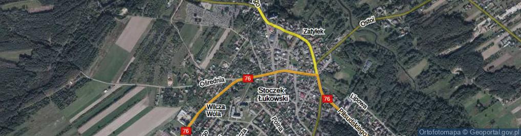 Zdjęcie satelitarne Stodolna ul.